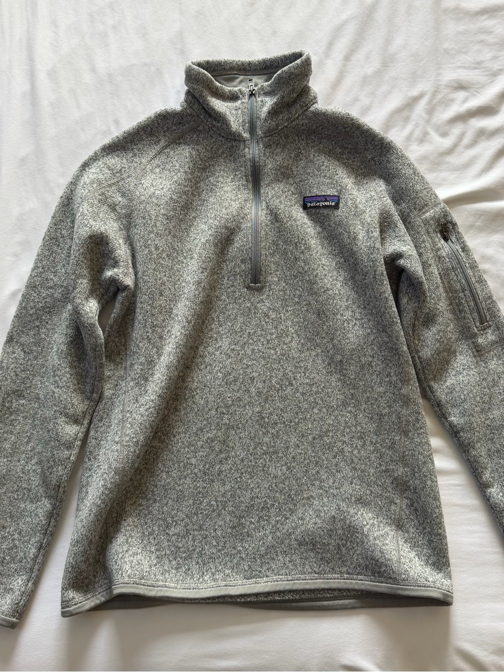 Patagonia Women's Gray Half-Zip Fleece Pullover